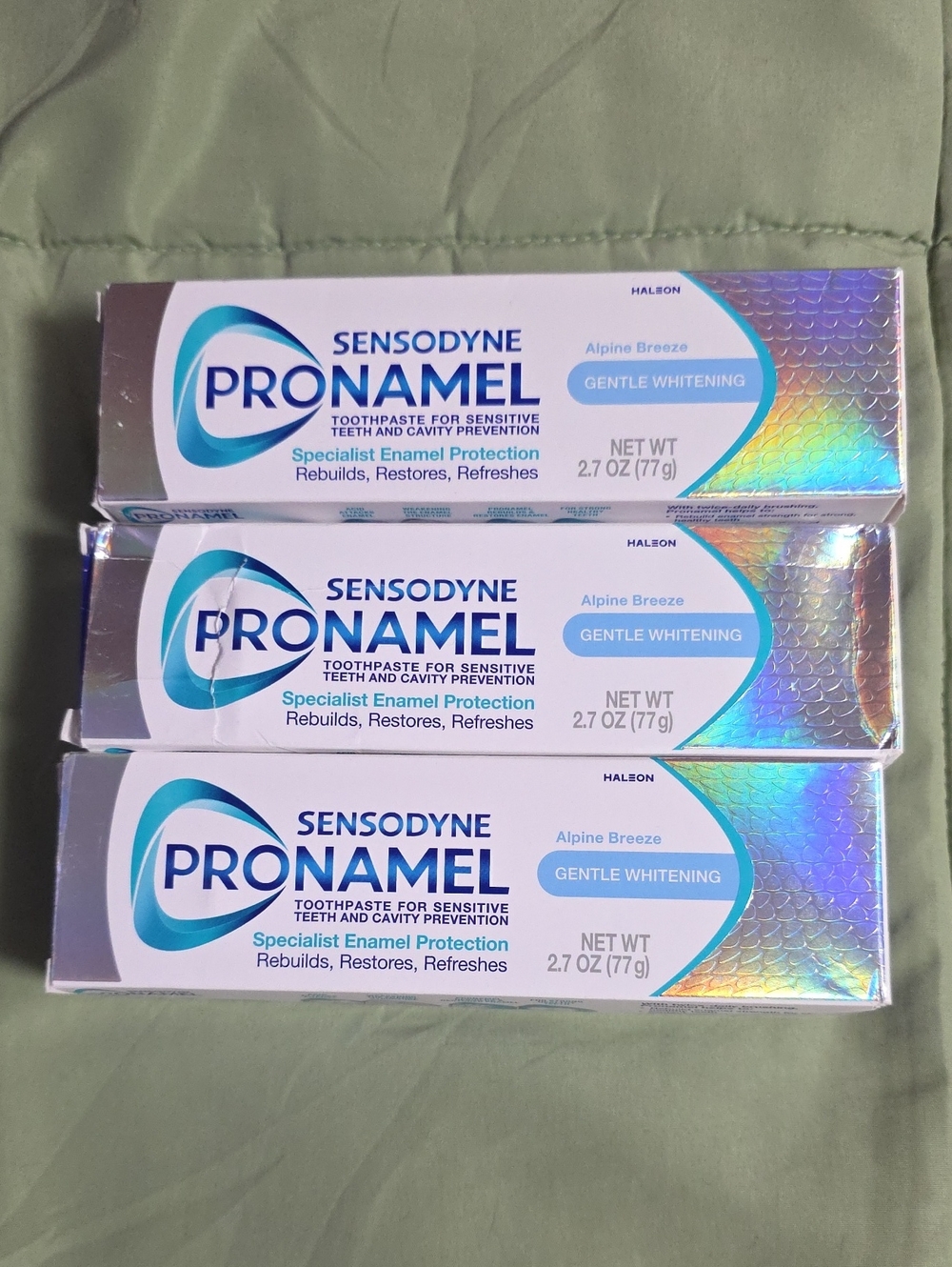 Sensodyne Pronamel Alpine Breeze Gentle Whitening Toothpaste (3 pack)